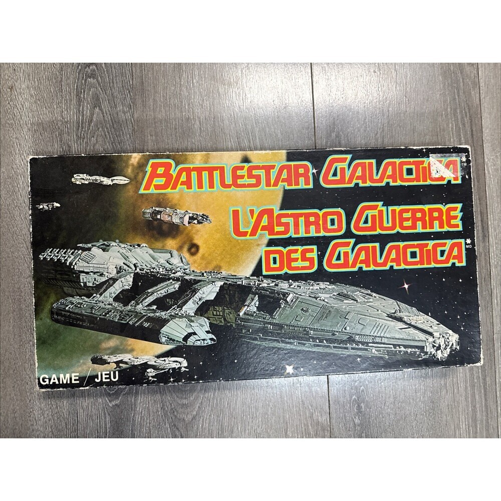 Complete - VINTAGE Battlestar Galactica- Parker Brothers Game in Original Box